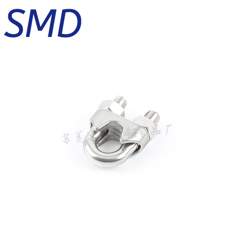 3绳钢丝绳型不锈钢b夹头1卡夹钢丝线夹爪头卡扣u新品锁扣6猫卡