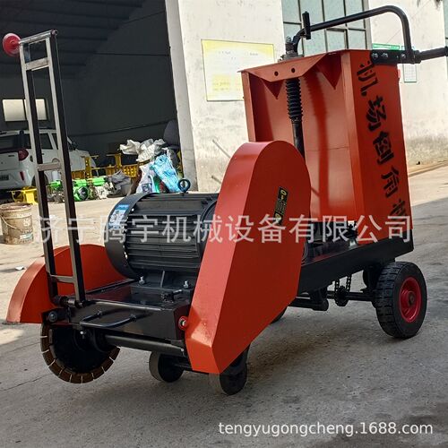 厂家供应手推式电动倒角机 机场专用倒角机 飞机场路面倒角机