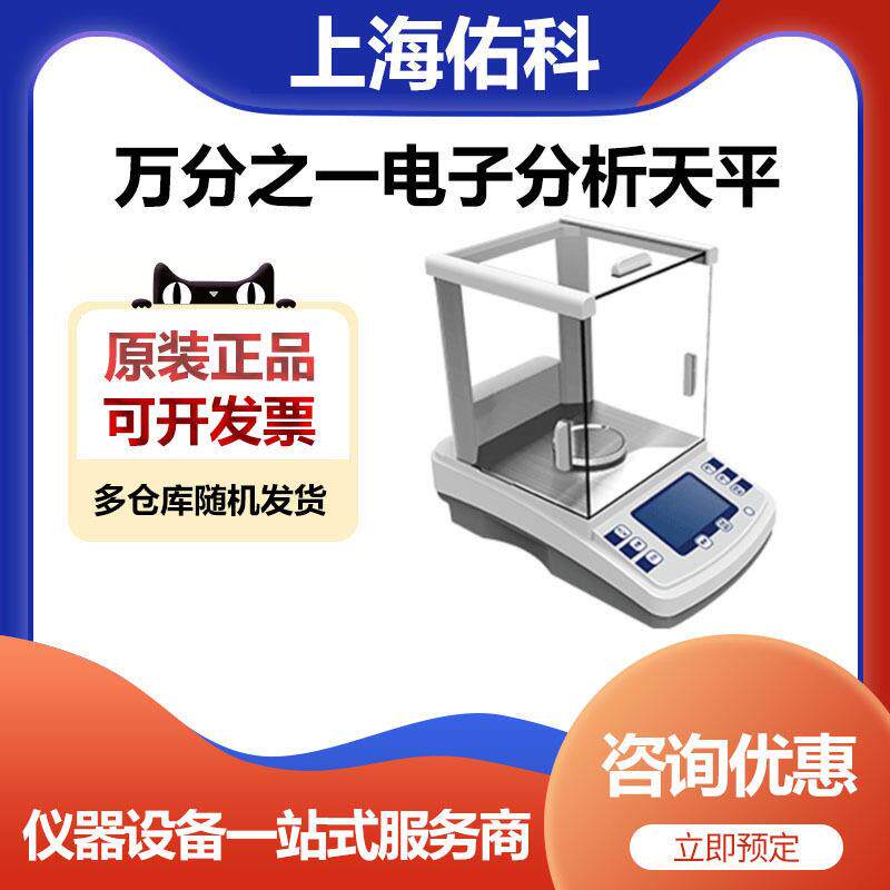 FA1004B实验室万分之一分析天平0.1mg微量电子秤100g