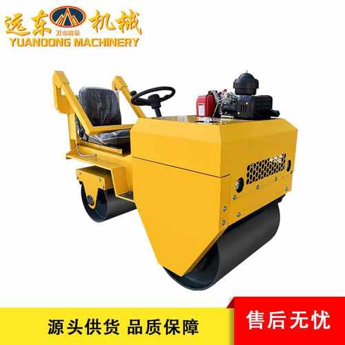 850型座驾式柴油压路机186大动力配置专业贴边整平草坪沥青两用