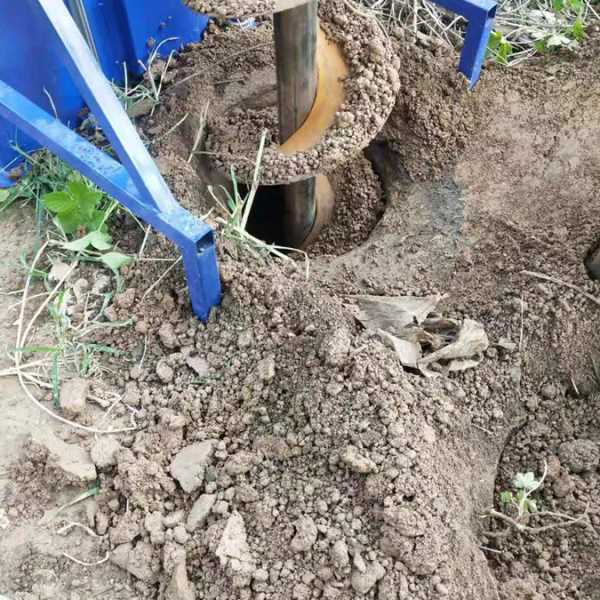 9米10米通信杆钻孔机地基房屋打洞机电线杆挖坑机山地光伏打坑机