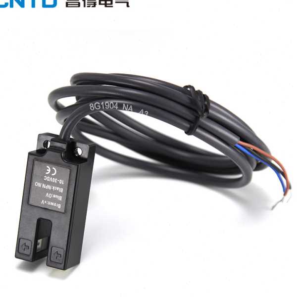 昌得CNTD电感式U型光电开关CGU10E-10NA传感器m10直流三线常开24V