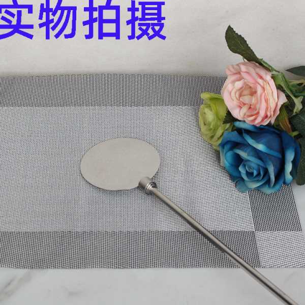 不锈钢圆头餐牌座台号座菜铭牌数字牌酒店自助餐桌上摆件茶歇