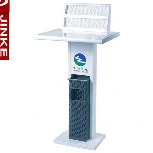 供应钢板喷塑银行面填台公大厅填表台zl-061ch