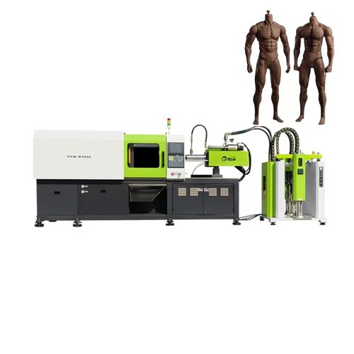 液态包胶素体兵人手办生产设备LSR液态硅胶射出成型机