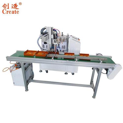 全自动流水线灌胶机 汽车LED电源打AB双组份胶水混合灌胶设备