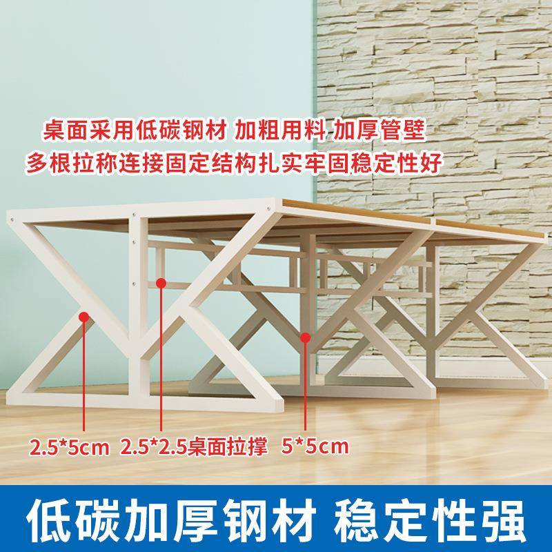 职员公桌员工电脑桌办椅组合简约现办公家代2/6四具4人屏风工VV21