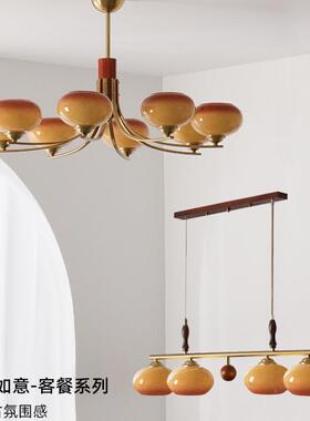 美拉德中古vinag灯e包t豪斯卧客室吊美式复古731餐厅书房厅实木灯