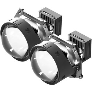 三为车灯3五福改临门双光寸汽透镜大五福临门灯58瓦高亮车前大灯