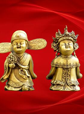 结礼物意个性浪漫创结婚娃童娃天生一婚ZZN对金玉女闺蜜结婚礼物