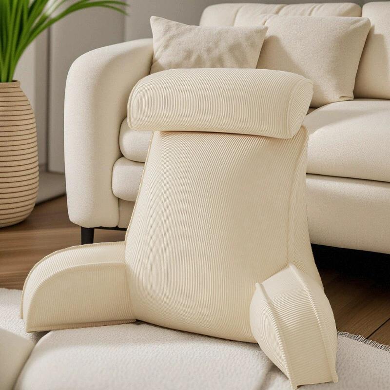 单背人床头靠垫沙发靠大靠背厅软包孕妇床MDF上抱枕客靠垫枕可拆