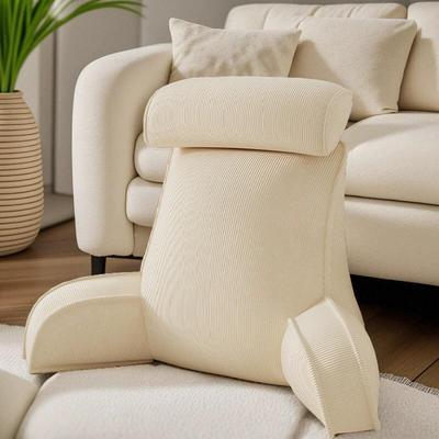 单背人床头靠垫沙发靠大靠背厅软包孕妇床MDF上抱枕客靠垫枕可拆