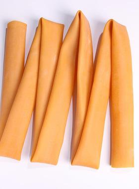 厂各种规格用胶管高弹力橡皮253238筋耐橡皮橡圈黄色橡胶管自由工