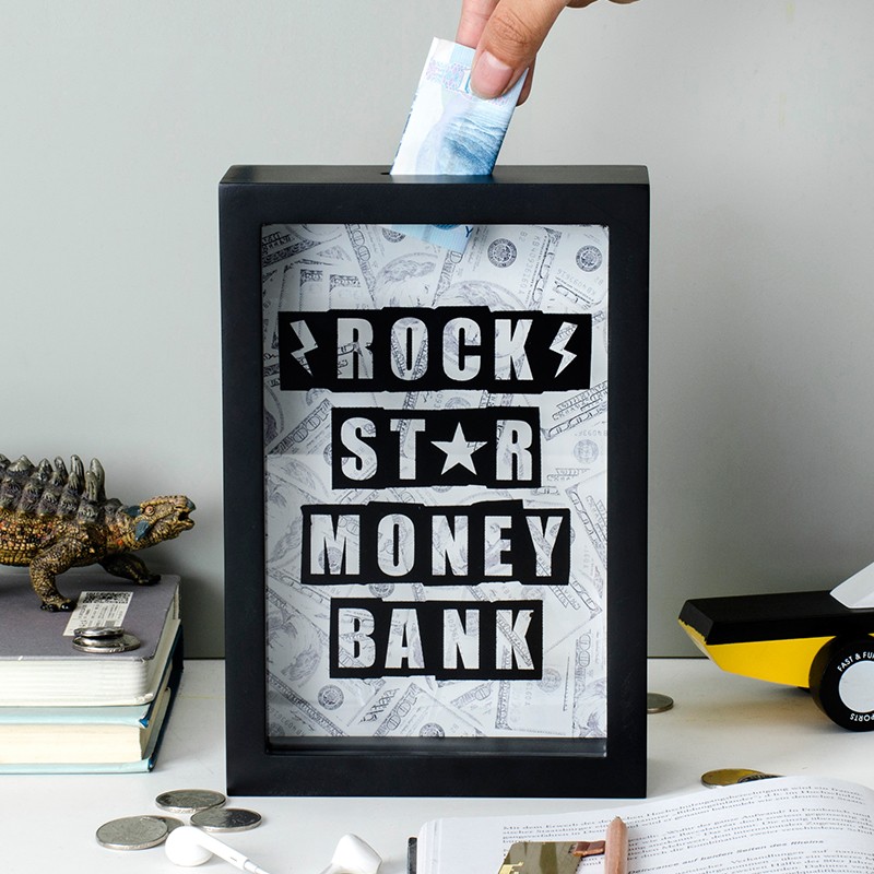 存钱罐储b钱罐不可取男孩男生个性生日创意礼品大容量玻璃储蓄罐