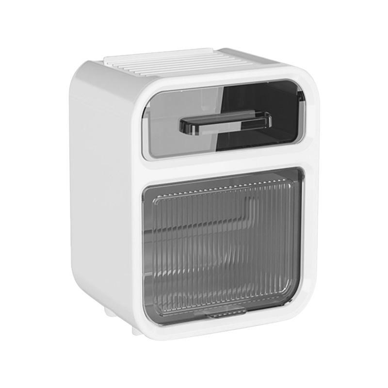 卫生间纸巾盒免打孔防水r厕纸盒抽纸盒厕所卫生纸卷纸置物架壁挂