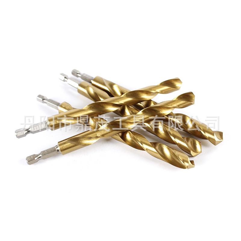 麻花钻套装高速钢BGA电动柄工具件组合30p配c英制花六角镀钛麻钻