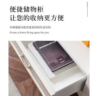 美式书书柜简约示置物架落地书架柜多层实木LKB家用储物柜展柜大