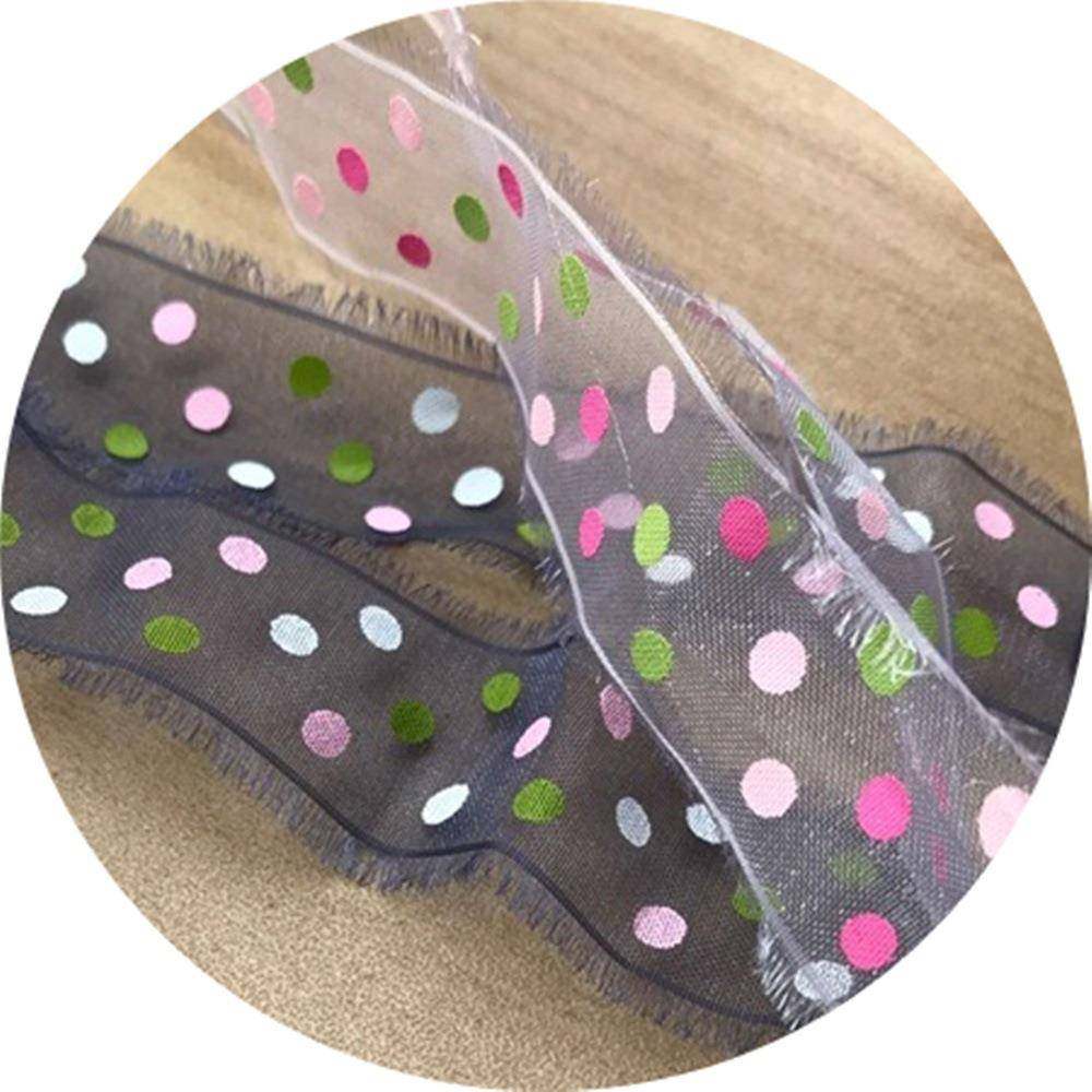 姚5明AX7雪93纱带6色mm圆LSQ点纱2须边带