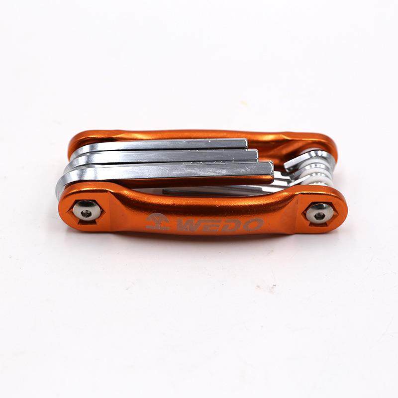 WE携DO钢制8件套公制折叠平头内式六手角扳936铬钒钢便式WD267