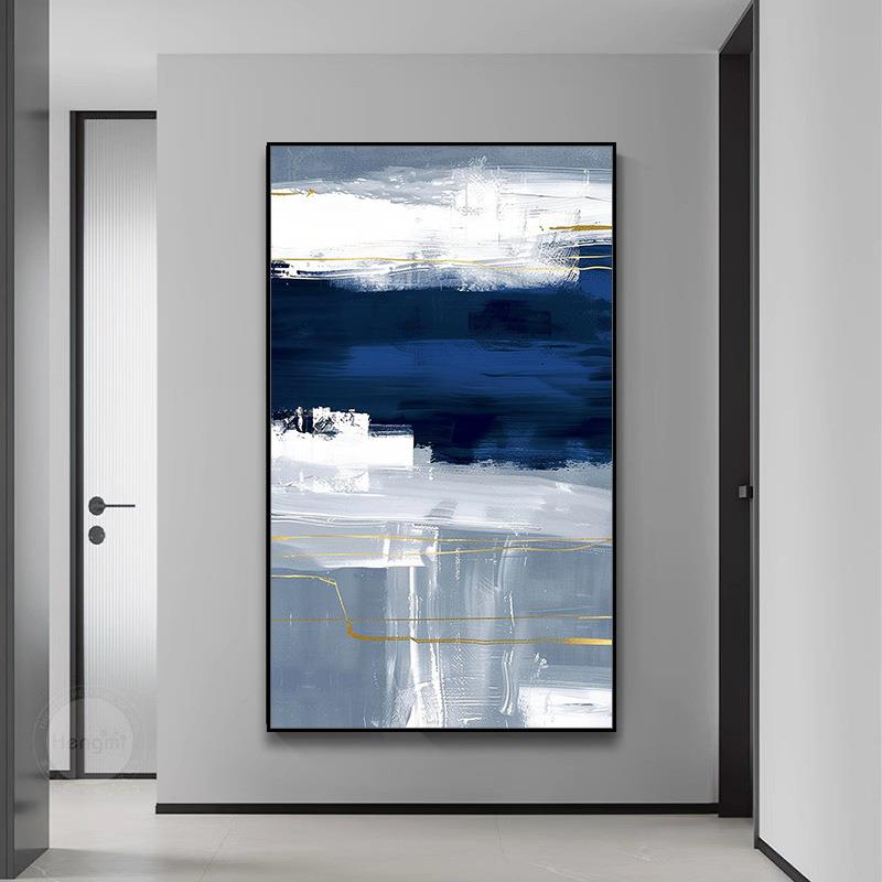 纯手绘画客厅玄关道立SH161体肌理装饰油挂画幅抽过象大现代简约
