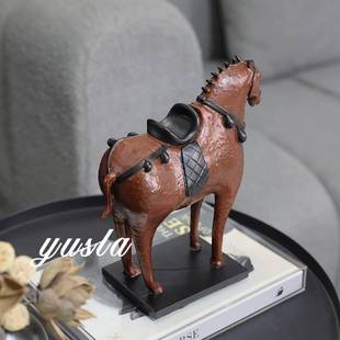 古酒柜别墅客厅电视柜售楼处房餐边柜软马装 跨境书爆款 复PNH法式