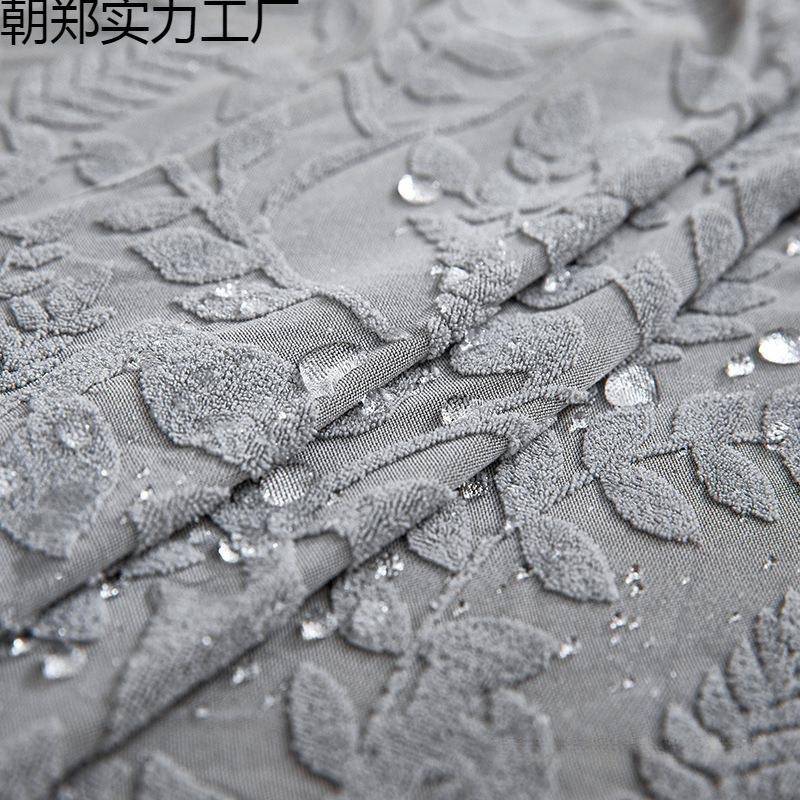 式防沙发罩简约套全包盖布贵水朝696992妃弹力欧加厚沙发坐垫四季