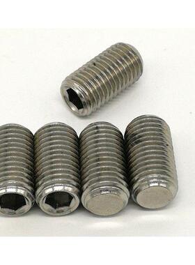 34516不平钢DIN9013端内六角紧定螺丝M3锈*14