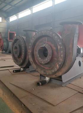 高压衬胶离心风机9-19D式75kw7.5kw密封风机高压斜槽抽尾气风机