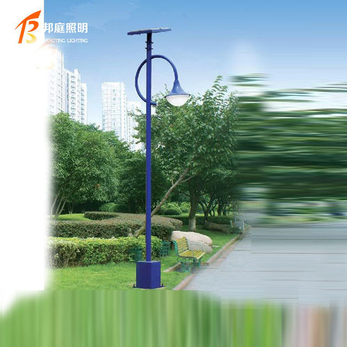 邦庭庭院灯户外3米景观灯led公园小区防水灯笼中式仿古太阳能路灯