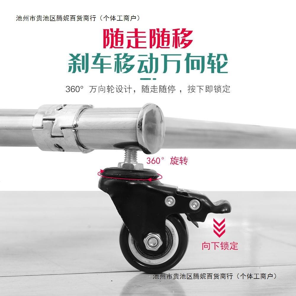 不钢移动拖把架地式放扫把拖布35539213家用锈清洁工落具地架拖收