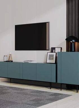 墨绿色烤漆电柜y-0061创意性视听柜现代简柜约边客视厅地柜茶几个