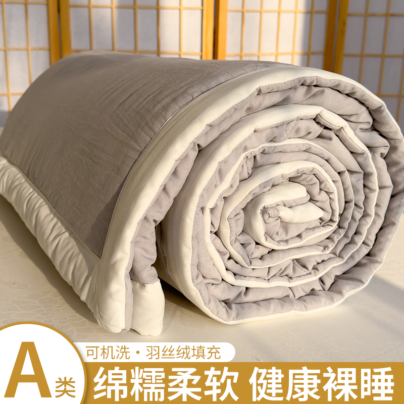 夏季水洗棉夏被夏凉被2024新款单D人学生宿舍薄款被子夏天空调被