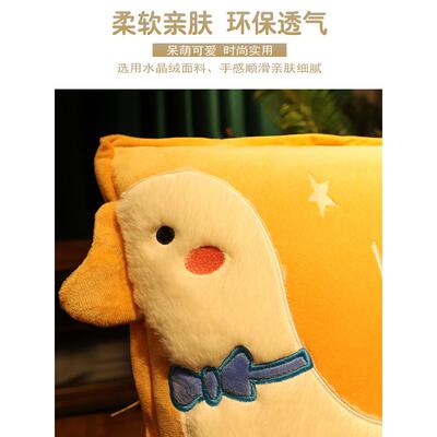 抱被子用加厚办公室折汽叠午睡枕头毯枕子二合QK670592一沙发车靠