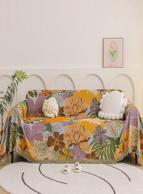 202美5式古简SSR约沙发巾简约代现全复盖一片