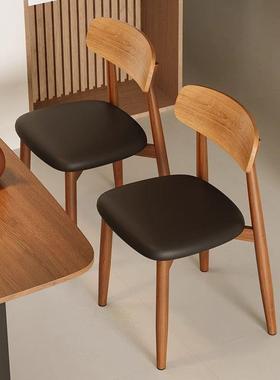 仿木椅餐代椅家实用简约现靠背50640餐桌商用茶椅餐椅厅酒店吃饭