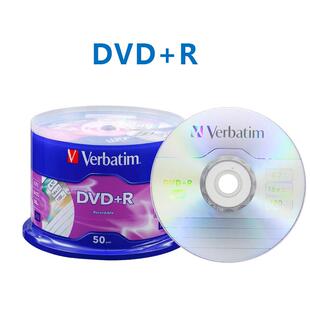 威宝光盘DVD+-R16XBBU50PDVDR.7G刻录空白盘数据相片料资空4白盘