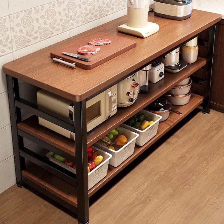 厨房功能置物架落地切桌子工作台多储层餐边无品牌/多物柜收纳架,基础建材,脚轮/万向轮,淘宝优惠券,粉丝福利购,淘宝优惠卷