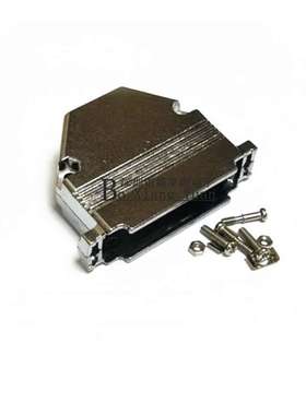 DB50P金属外壳 D-SUB78针锌合金外壳 50针插头 HDB50芯线缆金属壳