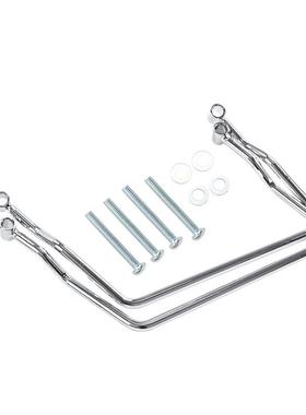 航摩车巡17606太子车复古改装边包托挂包边箱车马鞍包安装支架支