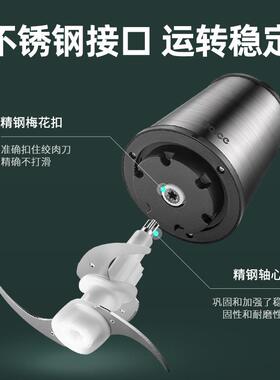 礼品家电动碎22981肉拌机小型多功用能绞机料理搅碎肉菜器打肉搅