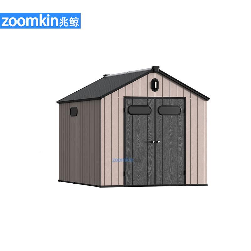 花园院工具物房户外8*10FT户庭储物房简易房储柜移可拆卸动房收纳