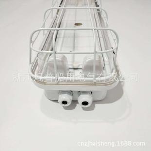 船用荧光舱顶灯JCYF2 20W 2ELFV带应急防2具护网船用灯2