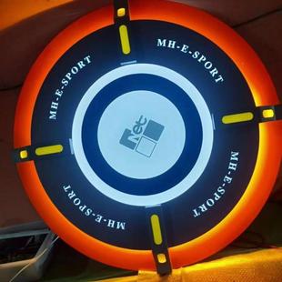 造型异形灯LE身D箭头字母六业边形网咖市健房928超舞蹈灯具工风