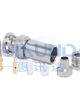 TRXIGH-J4AXTRXBNC三同轴公接TRC-5J0-2头线TR-4A能源表线缆连接