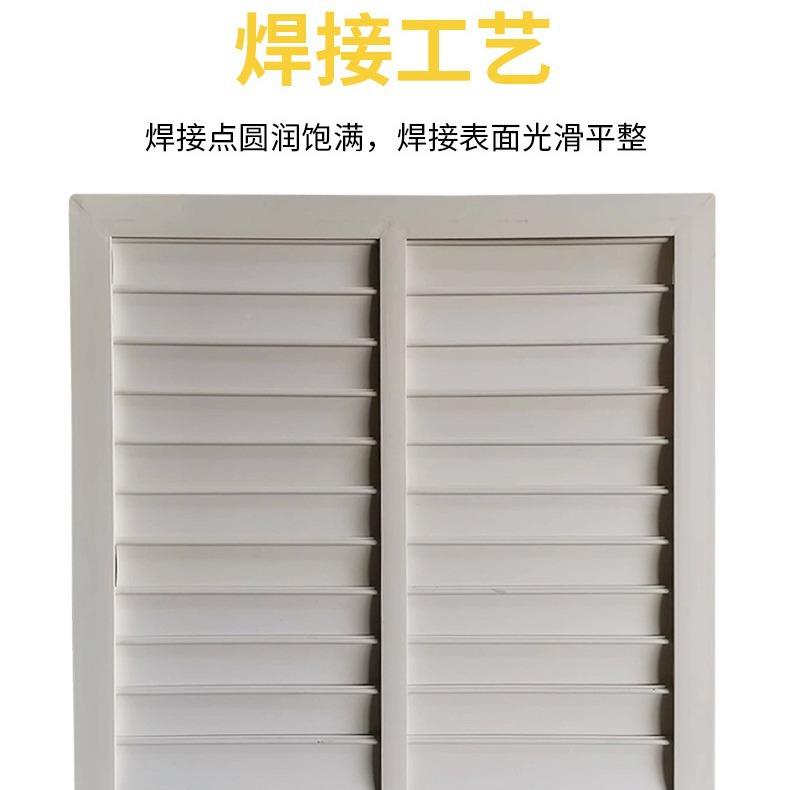 塑料机焊接百叶窗工厂仓猪771通风排气车舍间库厂房百风叶窗
