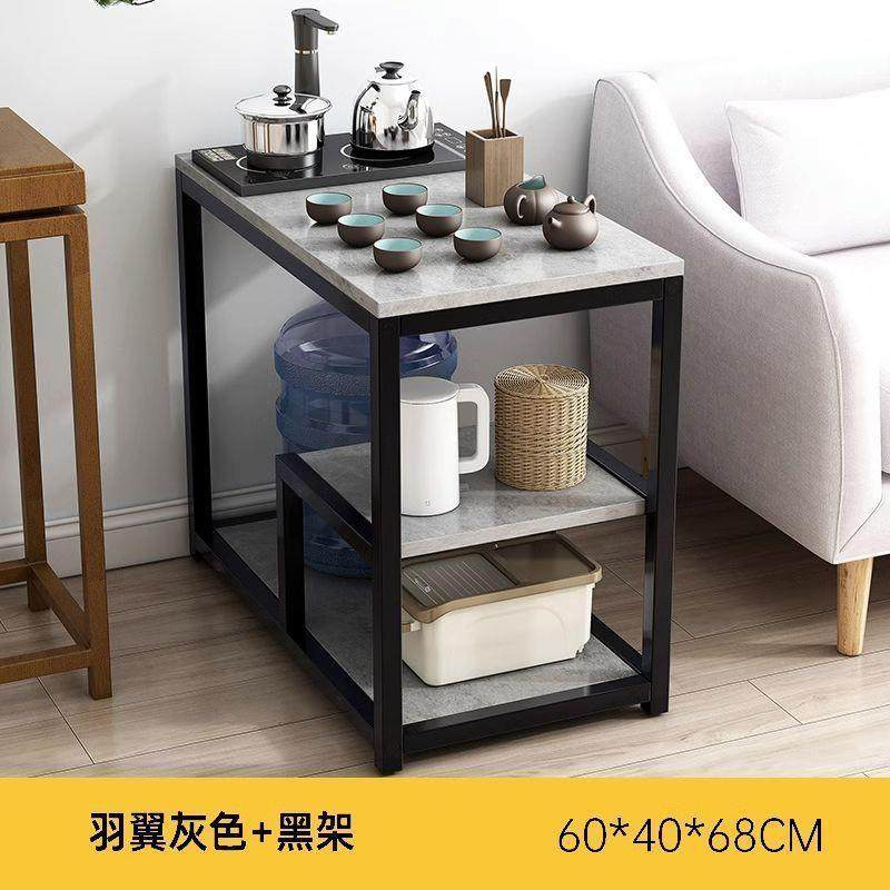 沙边几边柜家用客厅创发意具茶柜可家移动小茶几茶台侧边小QIG水