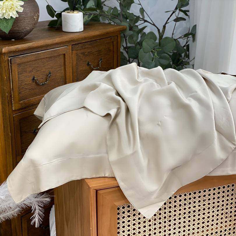 真丝质~60支丝笠枕套单件夏天季冰凉丝滑纯色莱【天丝床赛感床尔,床上用品,床裙,淘宝优惠券,粉丝福利购,淘宝优惠卷