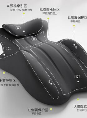 床上热加趴睡枕头ppz001躺睡枕玩手机垫床腿枕腰睡觉女性暖腰靠腹