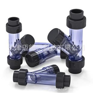 日标过滤UPVC水管Y型滤BQS管器化工工业PVC道快过装透明器塑料过