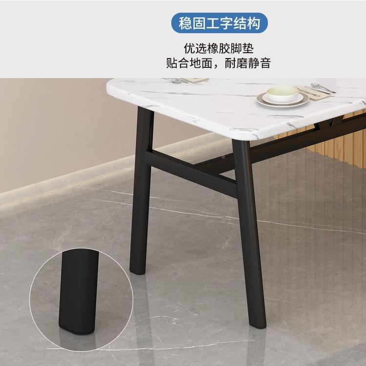 桌子面餐桌餐椅子商用饭店餐小吃店厅馆烧烤快长方形简易369桌椅